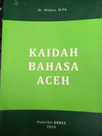 Kaidah Bahasa Aceh