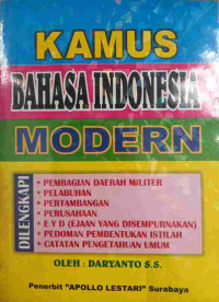 Image of Kamus Bahasa Indonesia Modern