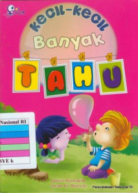 Image of Kecil-kecil banyak tahu