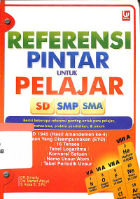Image of Referensi pintar untuk pelajar SD SMP SMA