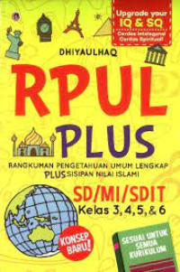 RPUL Plus SD/MI/SDIT Kelas 3,4,5 dan 6